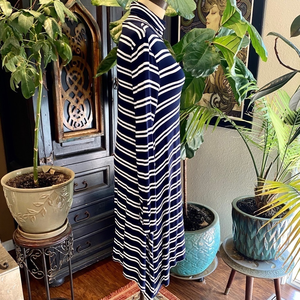 Anthropologie Turtleneck Swing Dress - Picture 7 of 14